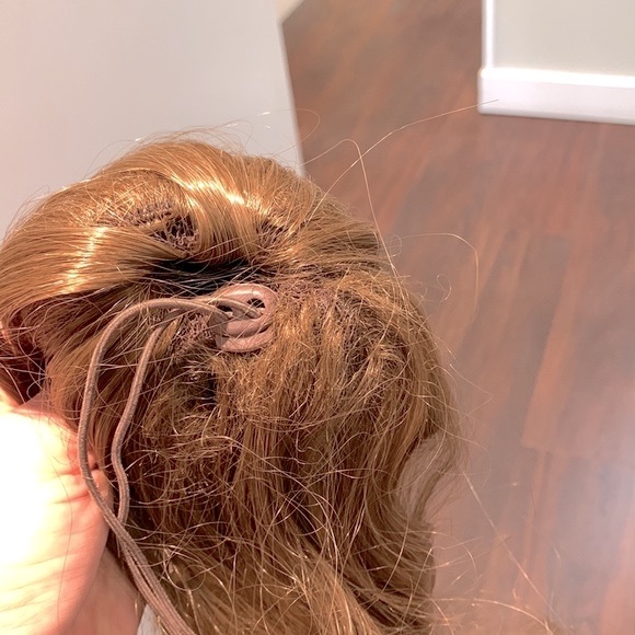 Insert Name Here INH Molly Ponytail in Ash Brown - Picture 6 of 10